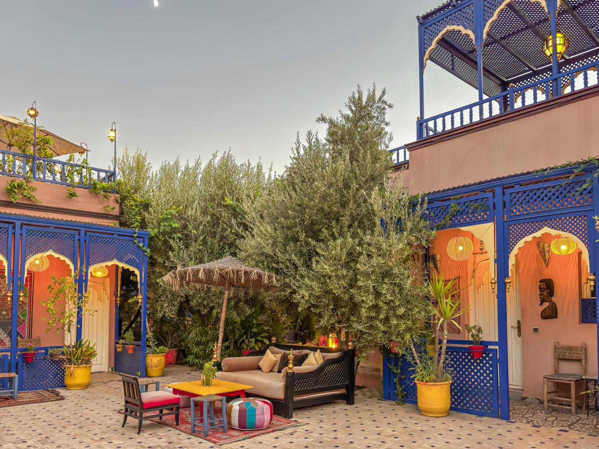 Le Bleu House Villa มาร์ราเกช ภายนอก รูปภาพ