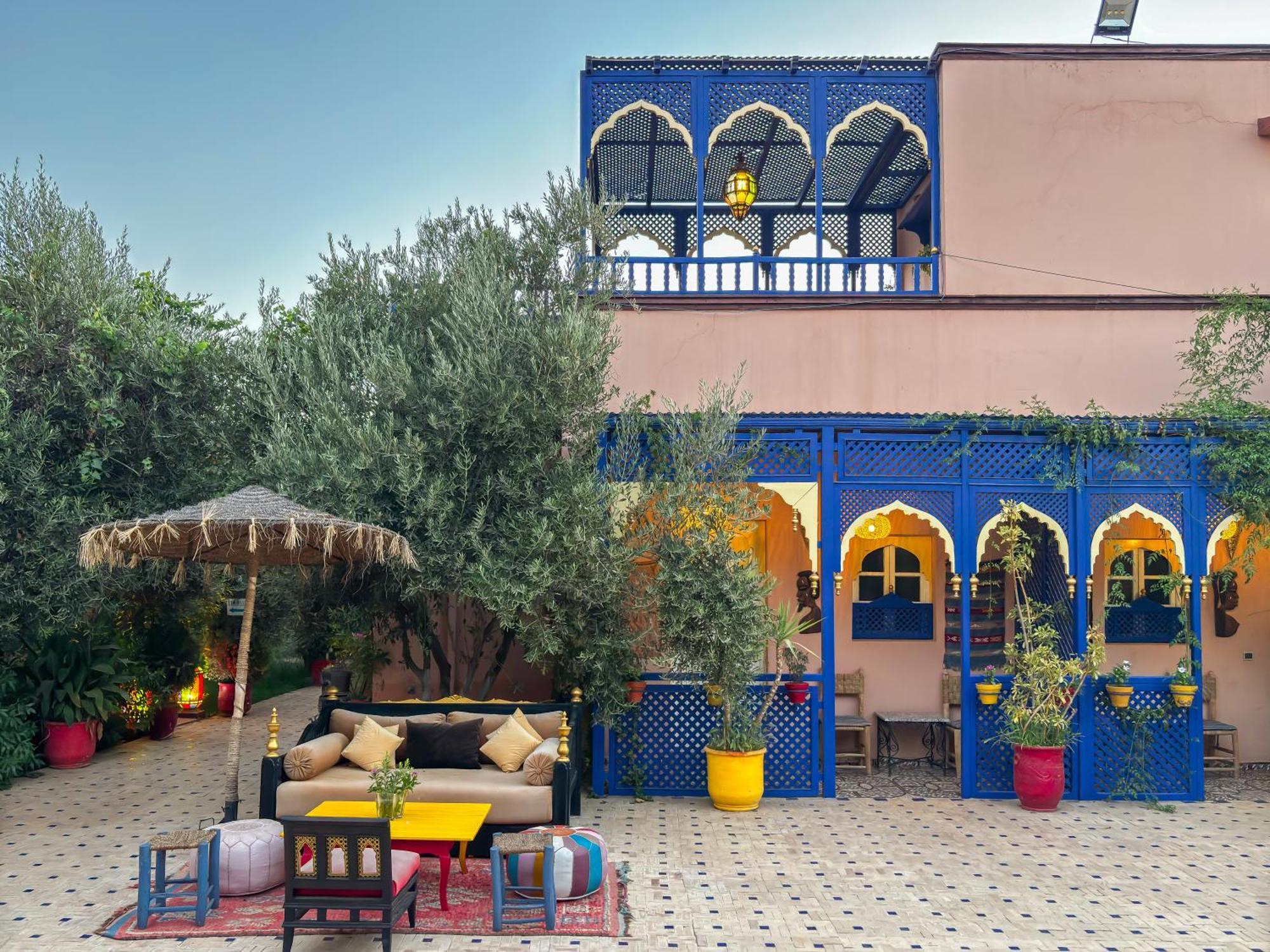 Le Bleu House Villa มาร์ราเกช ภายนอก รูปภาพ