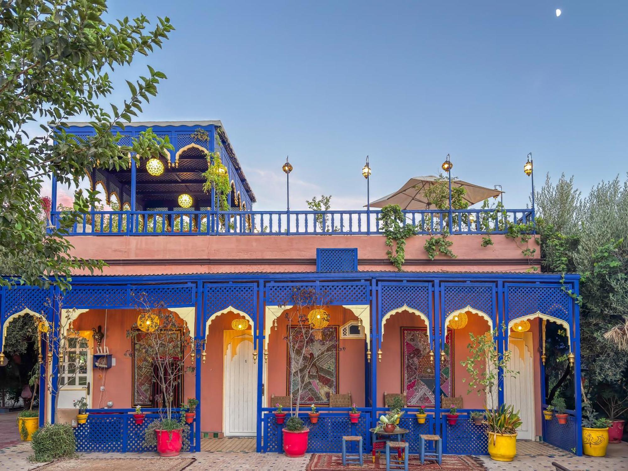 Le Bleu House Villa มาร์ราเกช ภายนอก รูปภาพ