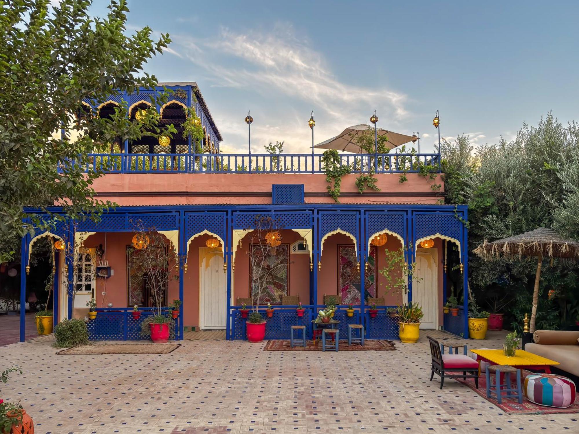 Le Bleu House Villa มาร์ราเกช ภายนอก รูปภาพ