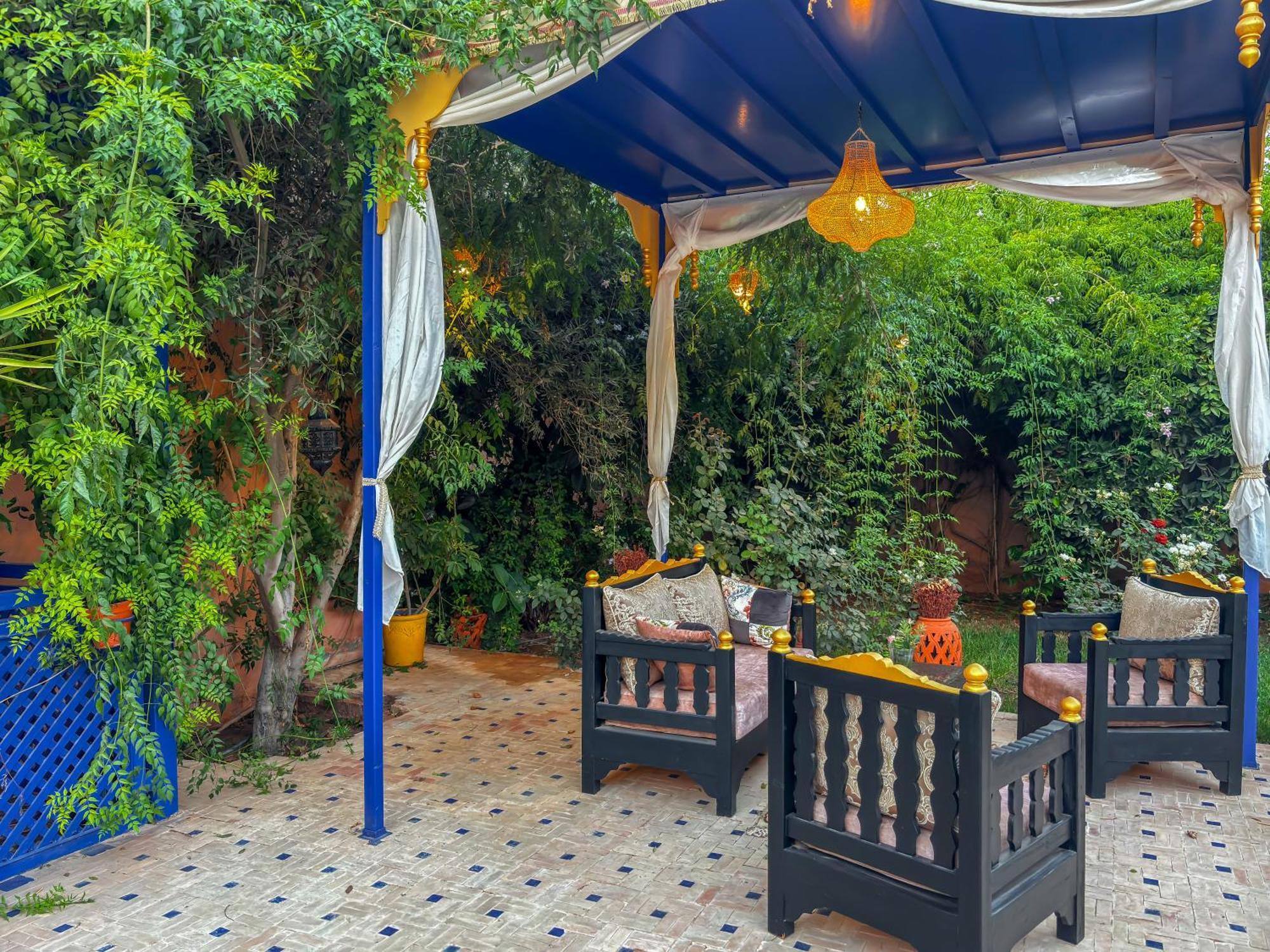 Le Bleu House Villa มาร์ราเกช ภายนอก รูปภาพ
