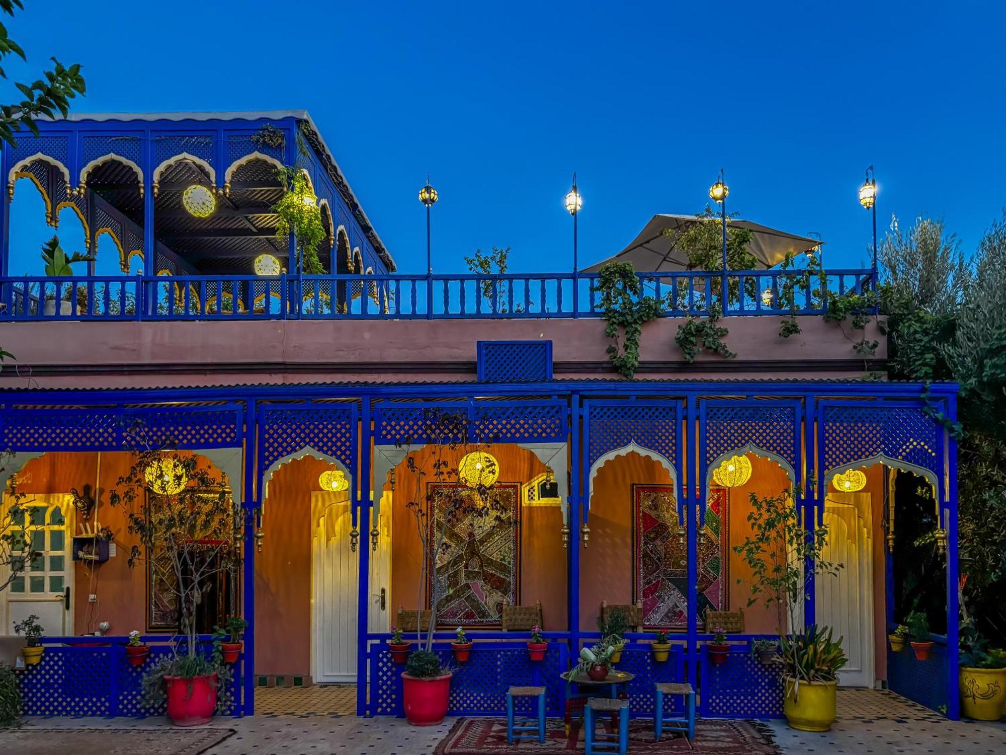 Le Bleu House Villa มาร์ราเกช ภายนอก รูปภาพ