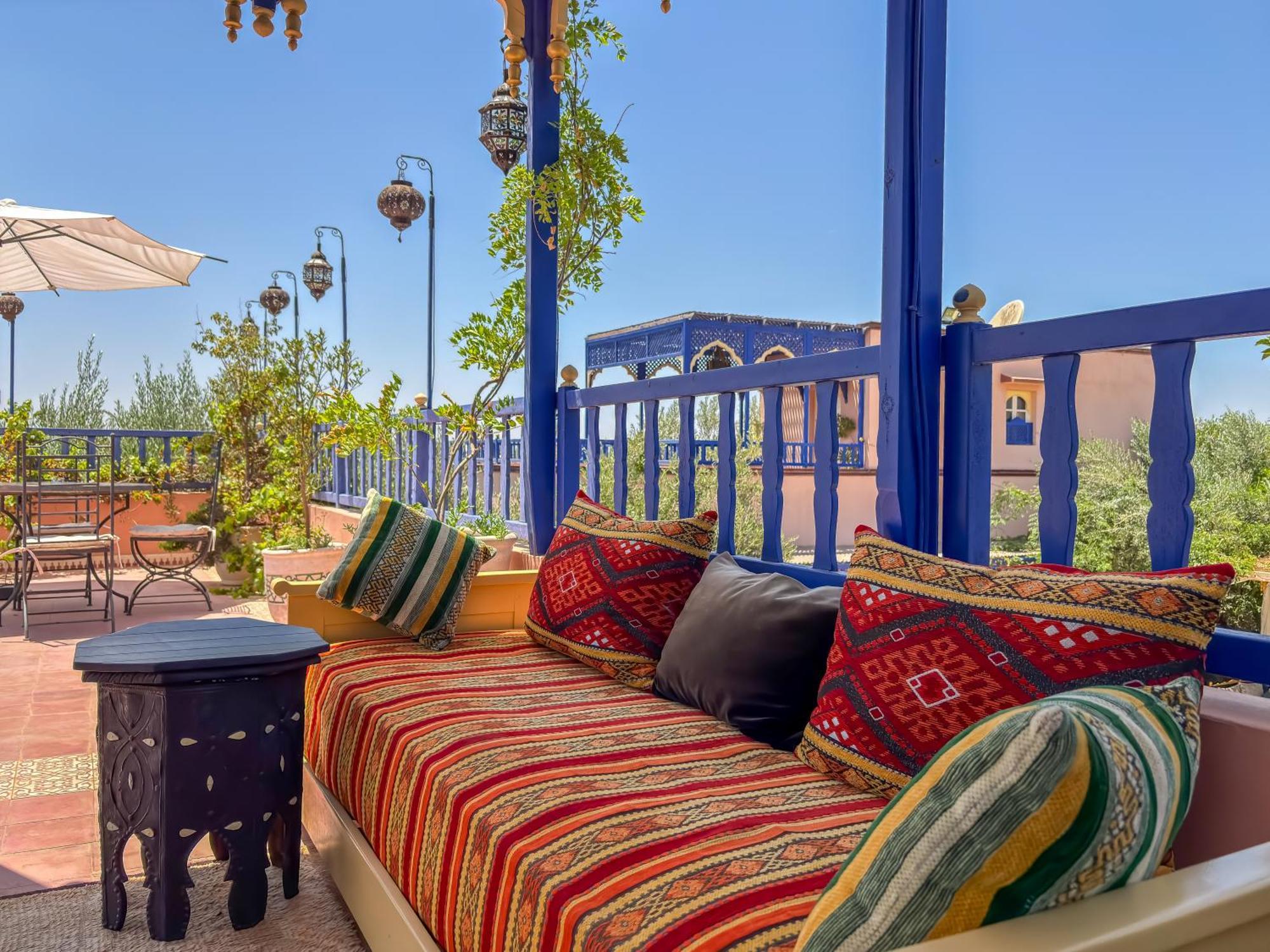 Le Bleu House Villa มาร์ราเกช ภายนอก รูปภาพ