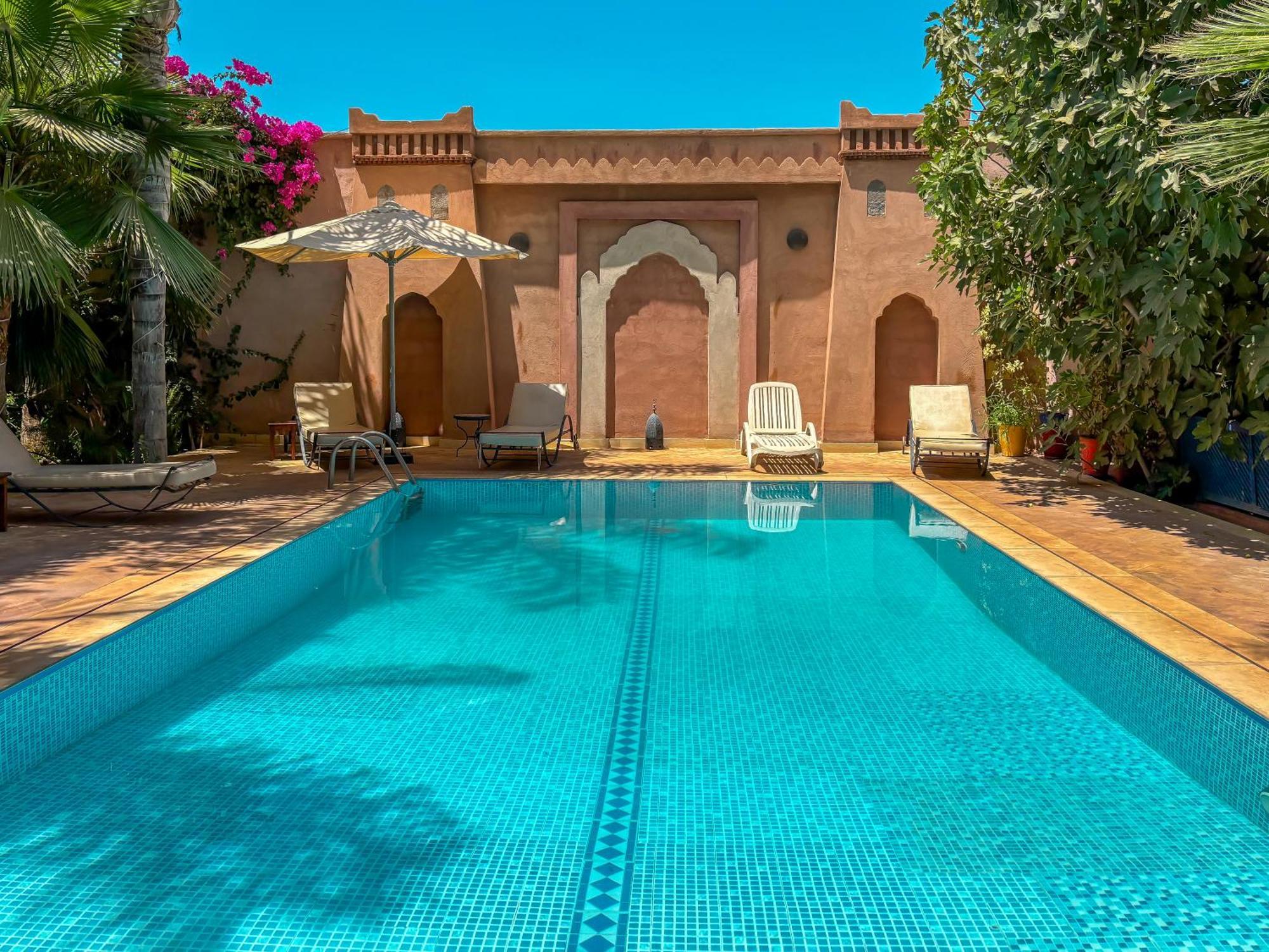 Le Bleu House Villa มาร์ราเกช ภายนอก รูปภาพ