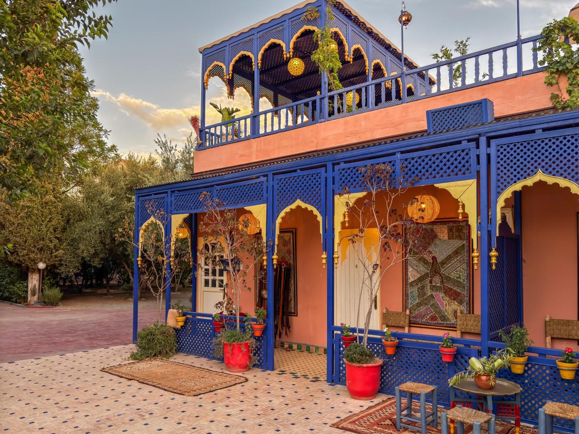 Le Bleu House Villa มาร์ราเกช ภายนอก รูปภาพ