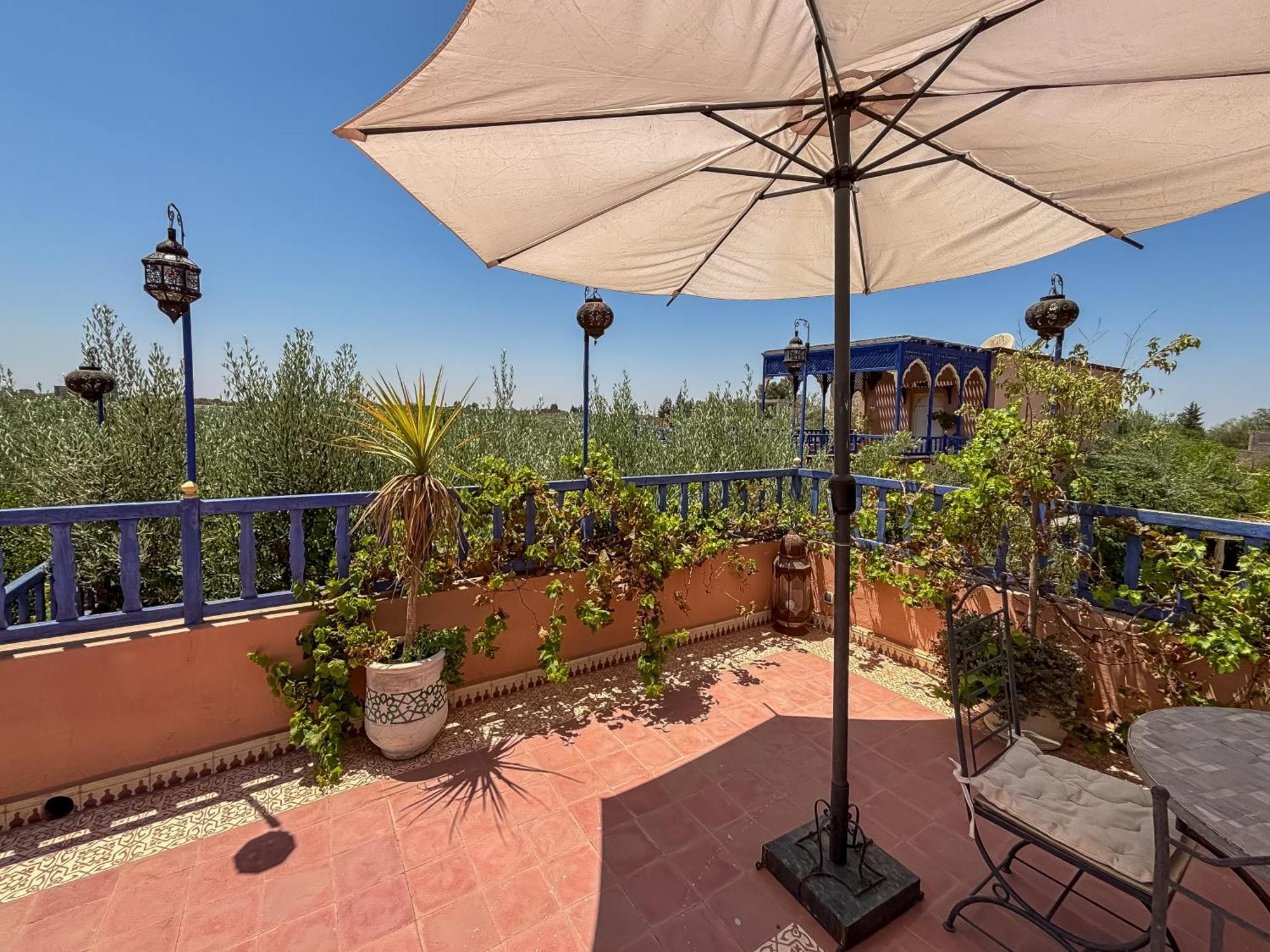 Le Bleu House Villa มาร์ราเกช ภายนอก รูปภาพ