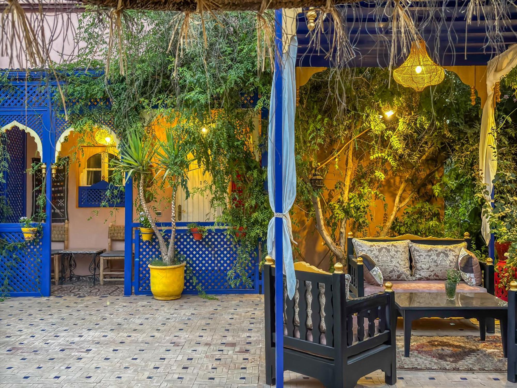Le Bleu House Villa มาร์ราเกช ภายนอก รูปภาพ